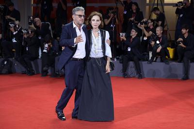 Sergio Castellitto, Margareth Mazzantini-stock-foto