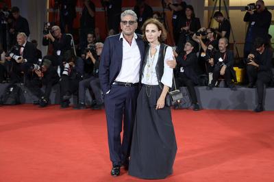 Sergio Castellitto, Margareth Mazzantini-stock-foto