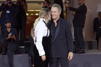 Francesca Barra, Claudio Santamaria-stock-foto