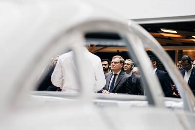Johann Wadephul reist nach Indien-stock-foto
