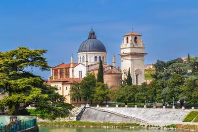 San Giorgio in Braida, Verona, Italien-stock-foto