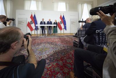 3. Regierungsklausur Bundesregierung-stock-foto