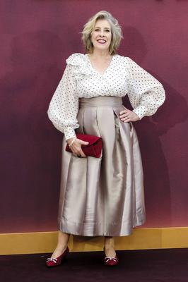 Phyllis Logan bei der Weltpremiere des Kinofilms Downton Abbey: The Grand Finale / Downton Abbey: Das gro?e Finale im Od-stock-foto