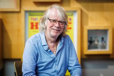 In der Black Box zu Gast: Helge Schneider-stock-foto