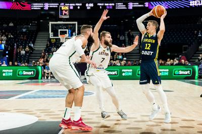 FIBA EuroBasket 2025: Litauen - Schweden; 03.09.2025-stock-foto
