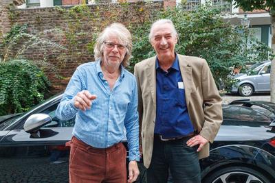 In der Black Box zu Gast: Helge Schneider-stock-foto