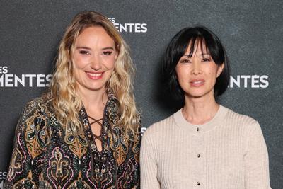 Avant-premiere du film Les Tourmentes Avant-premiere du film Les Tourmentes-stock-foto