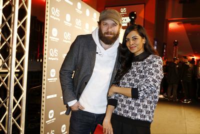Christian Ulmen und Collien Ulmen-Fernandes / ROBIN SCHULZ - THE MOVIE Premiere Hamburg am 24. Februar 2017 im Cinemaxx-stock-foto