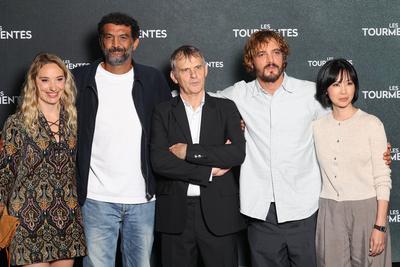 Avant-premiere du film Les Tourmentes Avant-premiere du film Les Tourmentes-stock-foto