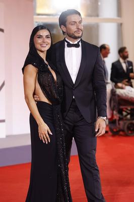 Teresa Langella, Andrea Dal Corso-stock-foto