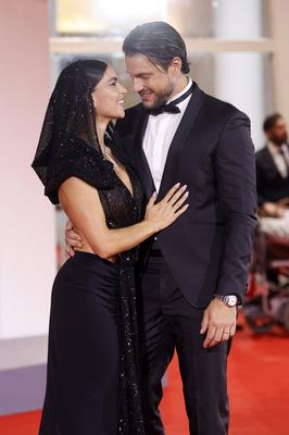 Teresa Langella, Andrea Dal Corso-stock-foto