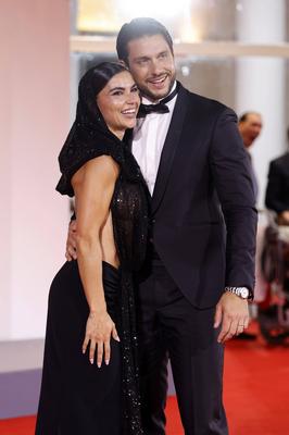 Teresa Langella, Andrea Dal Corso-stock-foto