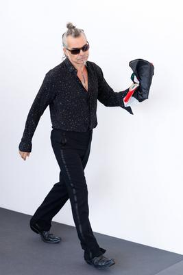 News - "Piero Pelu. Rumore Dentro" (Noise Inside. Don't Call Me a Rock Star) Photocall - The 82nd Venice International Film Festival-stock-foto