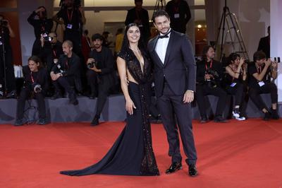 Teresa Langella, Andrea Dal Corso-stock-foto