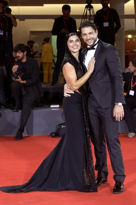 Teresa Langella, Andrea Dal Corso-stock-foto