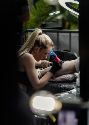 33. Tattoo Convention Berlin-stock-foto