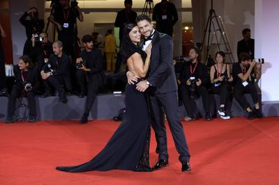 Teresa Langella, Andrea Dal Corso-stock-foto