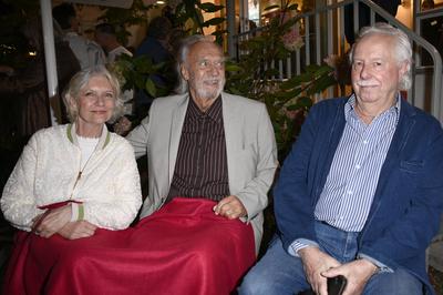 Rita Feldmeier, Achim Wolff, Klaus Krahn-stock-foto