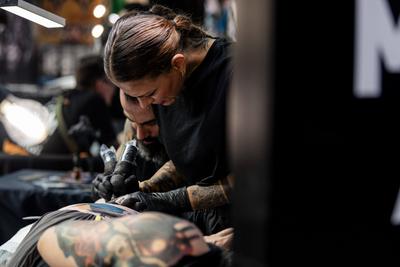 33. Tattoo Convention Berlin-stock-foto