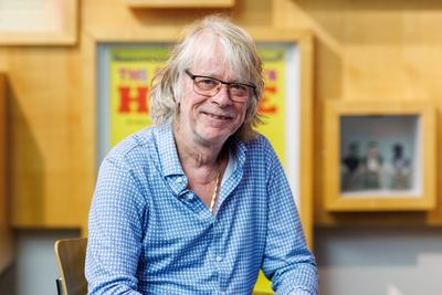 In der Black Box zu Gast: Helge Schneider-stock-foto