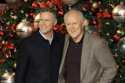 American actor Will Ferrell and American actor John Lithgow attend the UK Premiere of Daddy s Home 2 at Vue West End in-stock-foto
