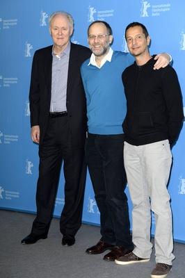 John Lithgow, Ira Sachs, Mauricio Zacharias during the Love Is Strange photocall at the 64th Berlin International Film-stock-foto