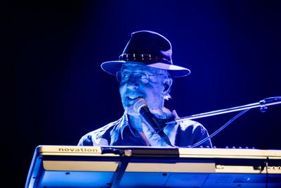 Manfred Mann?s Earth Band live in Copenhagen, Denmark-stock-foto