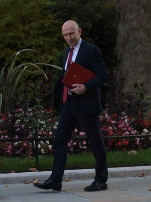 Ministers Attend Cabinet Meeting-stock-foto