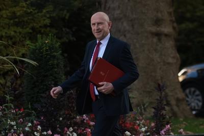 Ministers Attend Cabinet Meeting-stock-foto