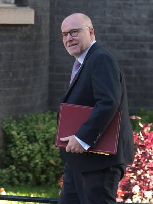 Ministers Attend Cabinet Meeting-stock-foto