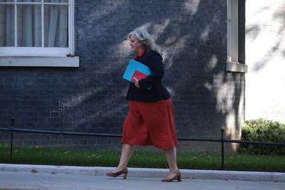 Ministers Attend Cabinet Meeting-stock-foto