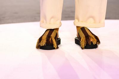 Micam 2025 new designers presenting the launches-stock-foto