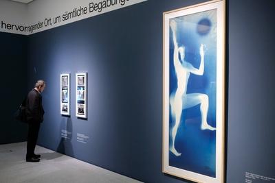 Zum bevorstehenden 100 Gruendungsjubilaeum des Bauhaus beleuchtet das LWL Museum fuer Kunst und Kul-stock-foto