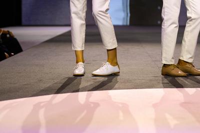 Micam 2025 new designers presenting the launches-stock-foto