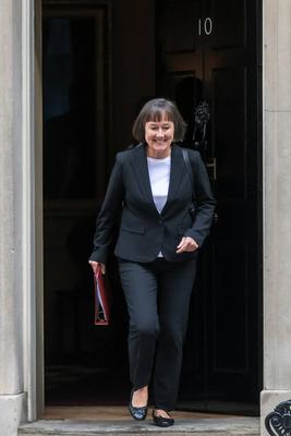 Ministers Attend Cabinet Meeting-stock-foto