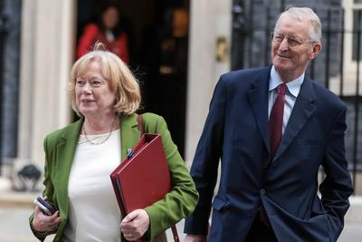 Ministers Attend Cabinet Meeting-stock-foto