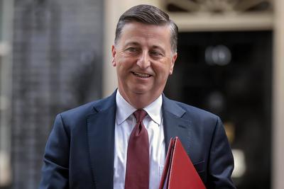 Ministers Attend Cabinet Meeting-stock-foto