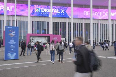 Digital-X Focus AI Veranstaltung der Deutschen Telekom-stock-foto