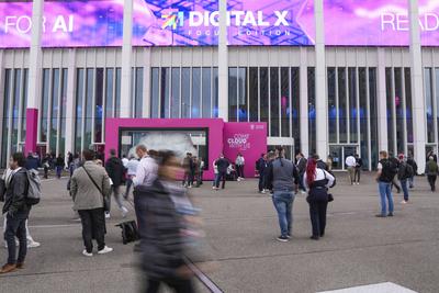 Digital-X Focus AI Veranstaltung der Deutschen Telekom-stock-foto