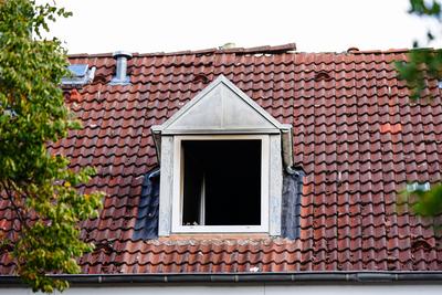 Wohnungsbrand in Hamburg-Tonndorf, 12.09.2025-stock-foto