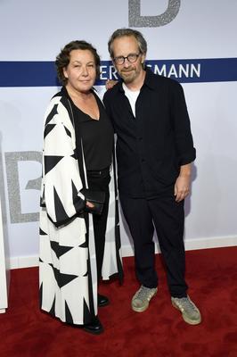 Fabian Busch mit Ehefrau Sunny-stock-foto