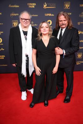 Goldene Henne 2025 Roter Teppich-stock-foto