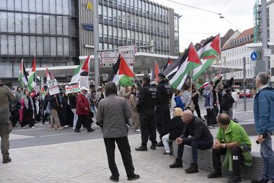 Pal?stina-Demo-stock-foto