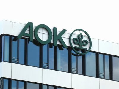 Allgemeine Ortskrankenkasse, kurz AOK-stock-foto