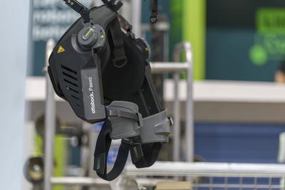 Stand von Ottobock bei der Presse Highlight Tour auf der Hannover Messe 2022 auf dem Messegel?nde. Hannover, 29.05.2022-stock-foto