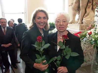 Marlies Smeets D?sseldorf 25.04.2005 Marlies Smeets wurde im Jan-Wellem-Saal Rathaus zur Ehren-Oberb?rgermeisterin ernan-stock-foto