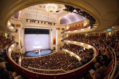 Tag der offenen T?r der Staatsoper Unter den Linden in Berlin-stock-foto