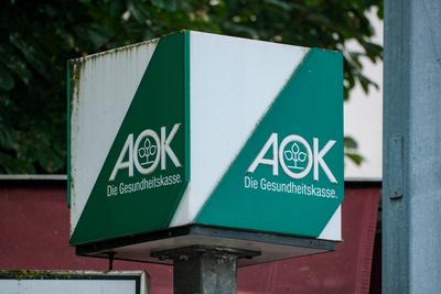 Düsseldorf 22.06.2023 AOK Die Gesundheitskasse Krankenkasse Krankenversicherung Allgemeine Ortskrankenkasse Düsseldorf N-stock-foto