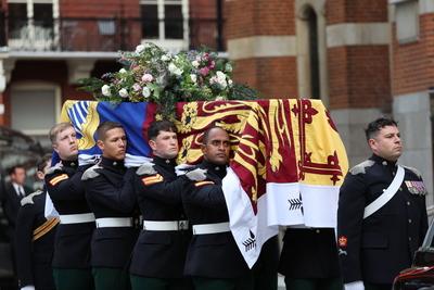Rite of Reception for the Duchess of Kent-stock-foto