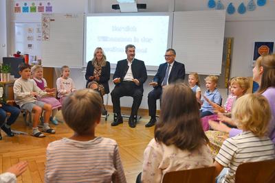 Schulanfang  in Bayern am 16.09.2025-stock-foto